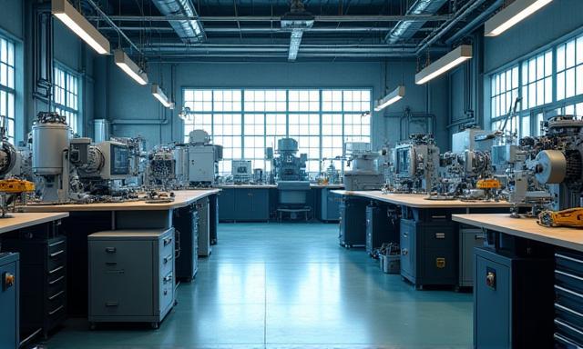 RaceDynamics Werkstatt Innenansicht